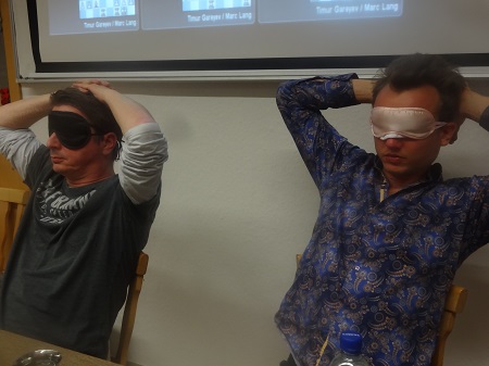 The Secret of Playing Blindfold: Memory May Be the Least of It