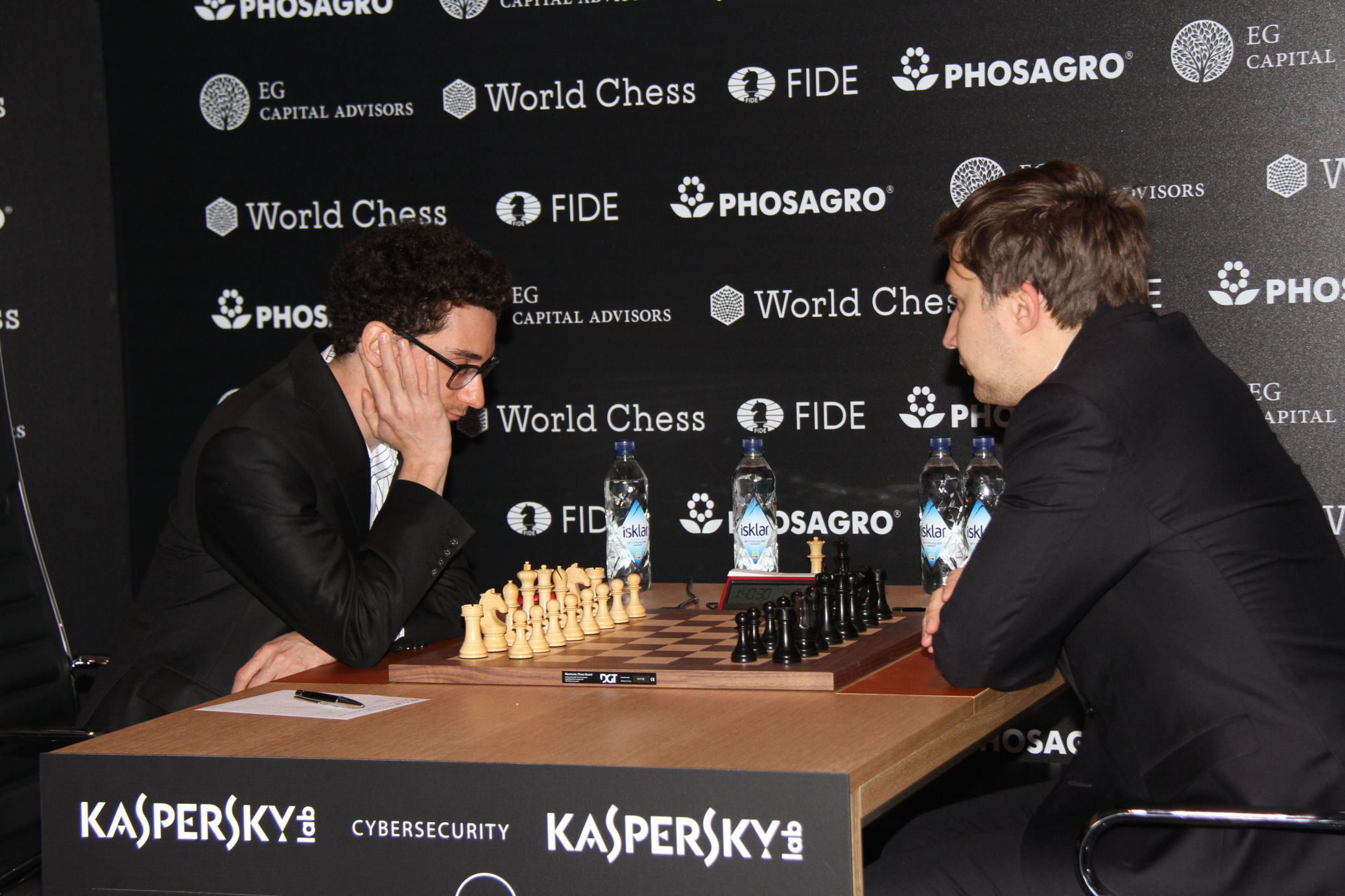 Caruana and Mamedyarov Battle for the Lead in Round 10