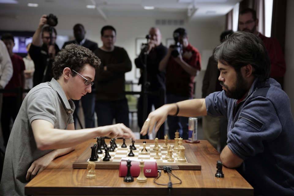 Caruana Prevails in Unique Match with Nakamura
